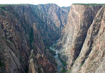 Painted Wall above the Gunnison River