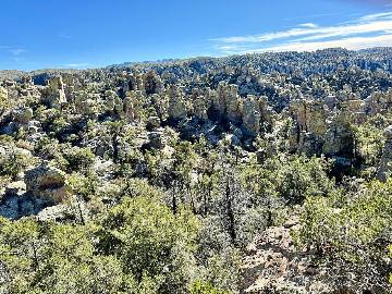 Rock formations from Echo Canyon Trail
