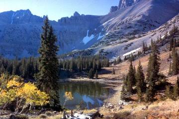 Stella Lake beneath Wheeler Peak