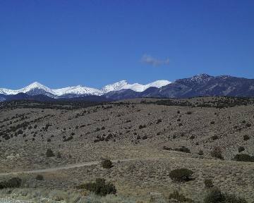Great Basin mountain range